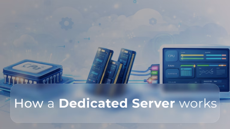 how a dedicated server works