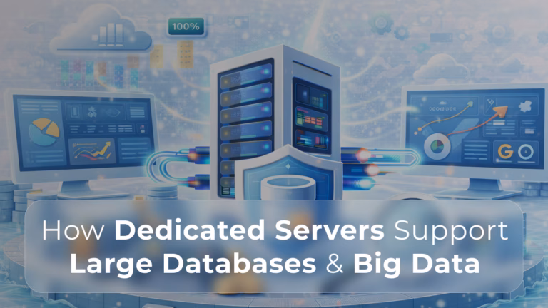 How Dedicated Servers Support Large Databases & Big Data