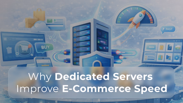 Why E-Commerce Platforms Rely on Dedicated Servers for Speed