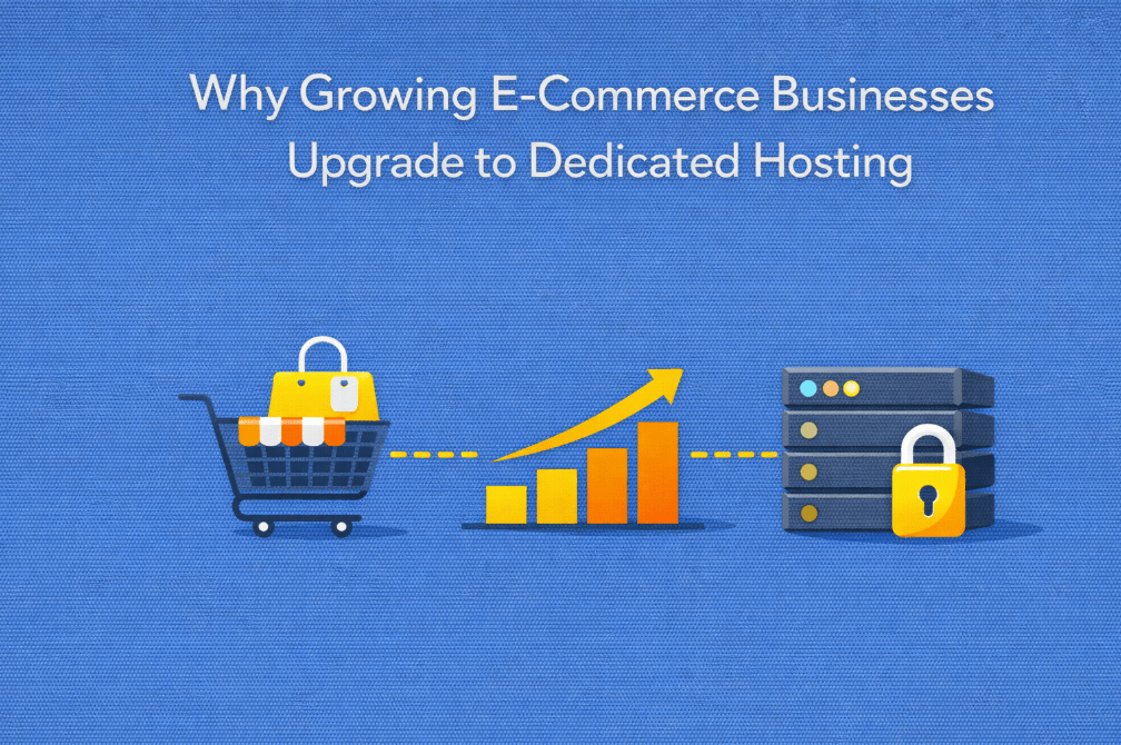 Why Growing E-Commerce Businesses Upgrade to Dedicated Hosting
