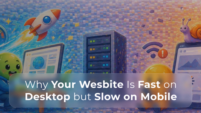 Why Your Website Is Fast on Desktop but Slow on Mobile